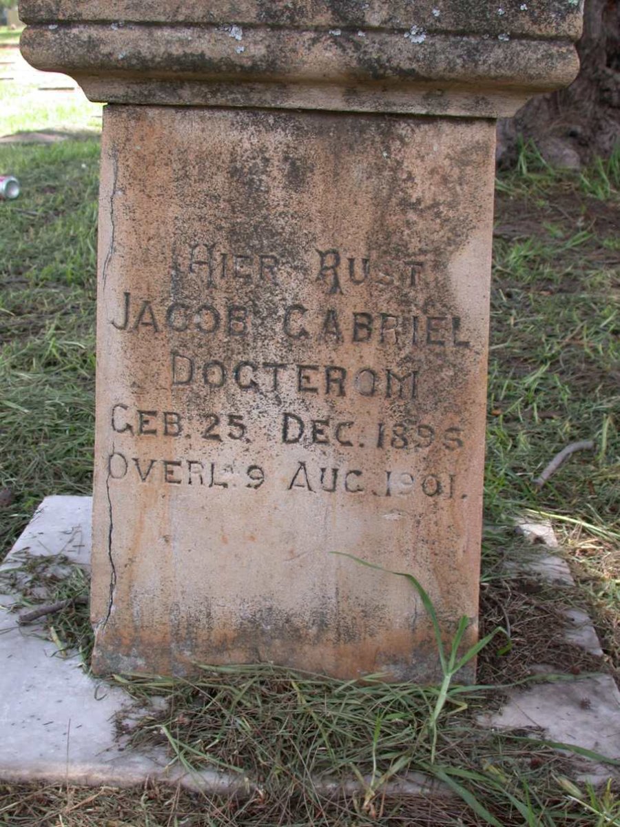DOGTEROM Jacob Gabriel 1895-1901
