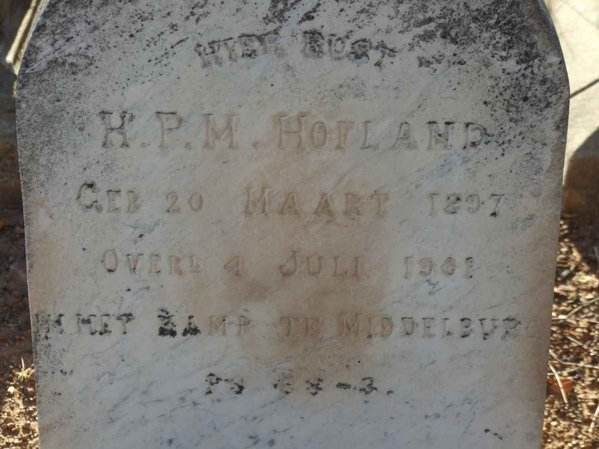 HOFLAND H.P.M. 1897-1901