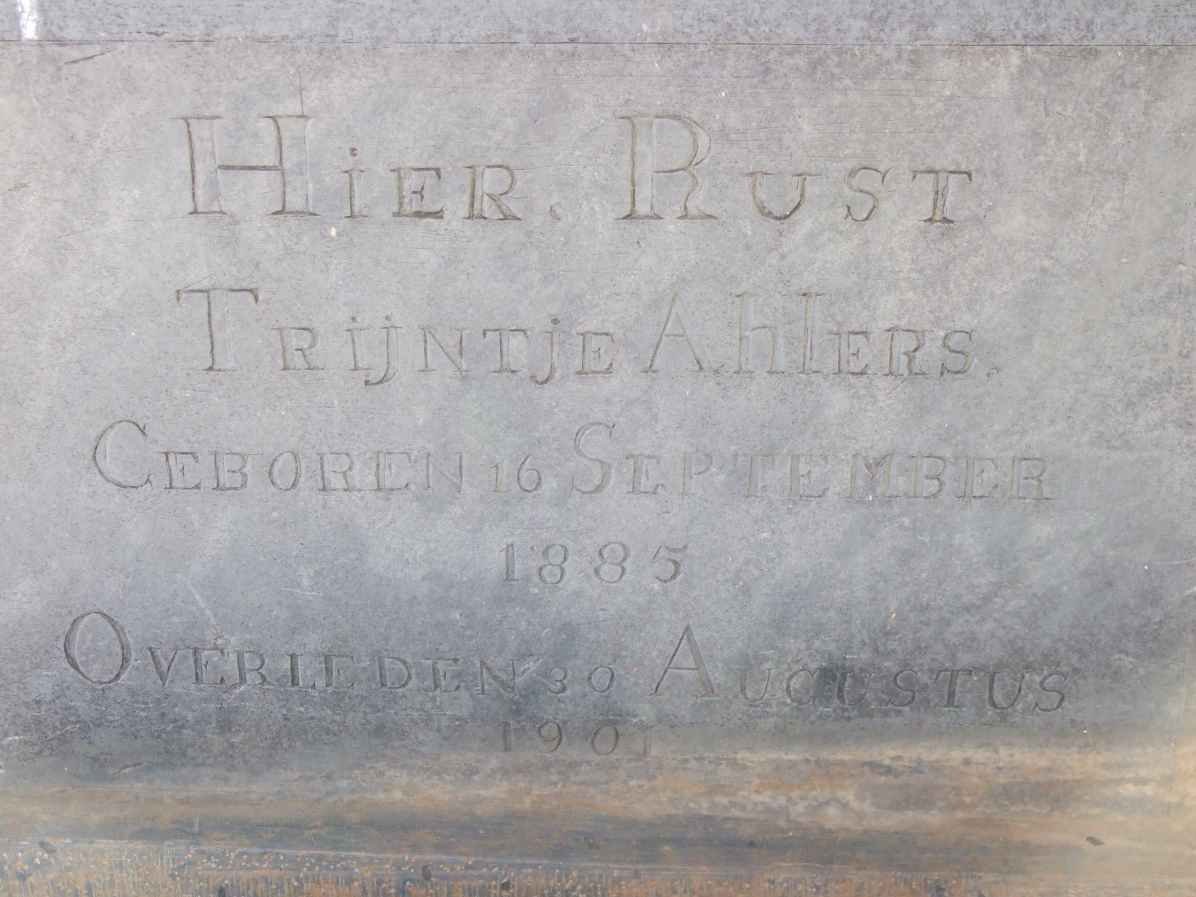 AHLERS Trijntje 1885-1901 #2