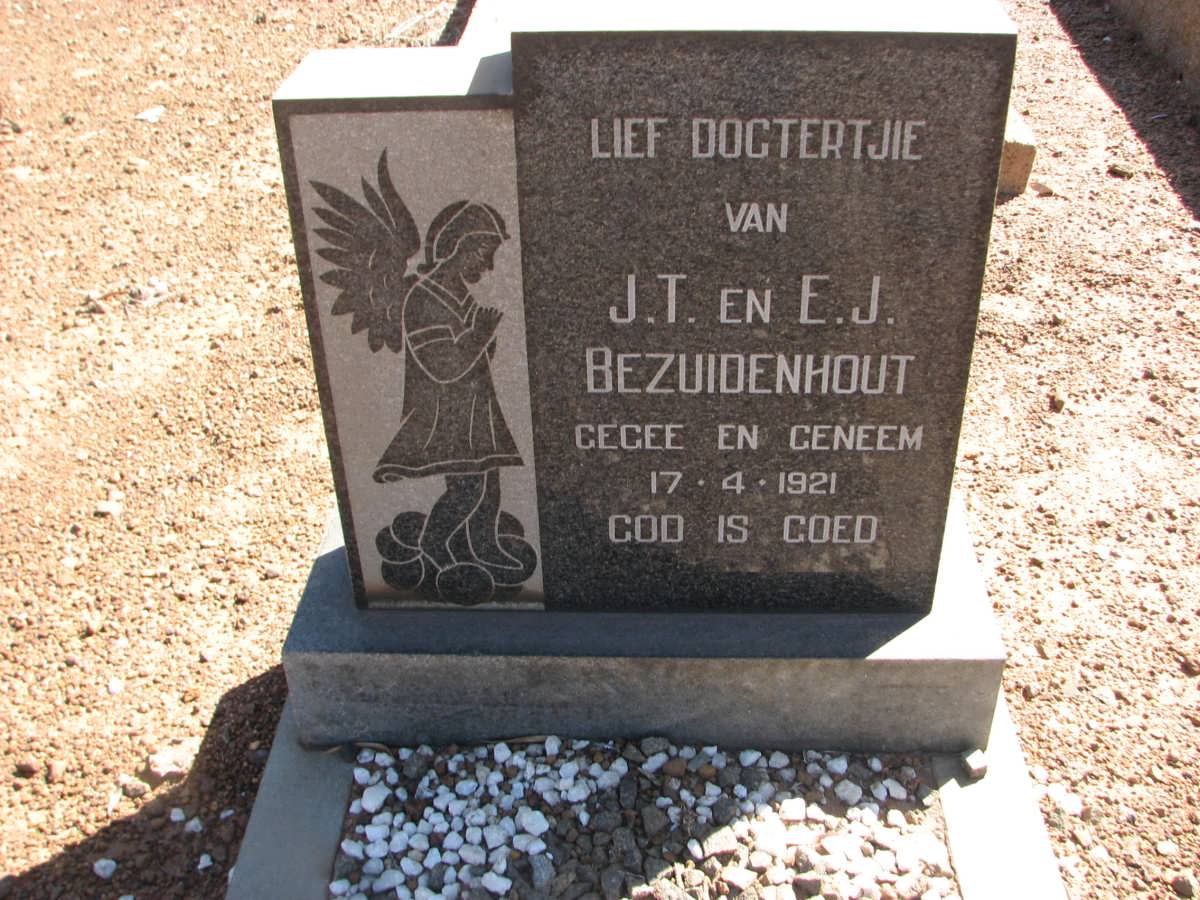 BEZUIDENHOUT ? 1921-1921