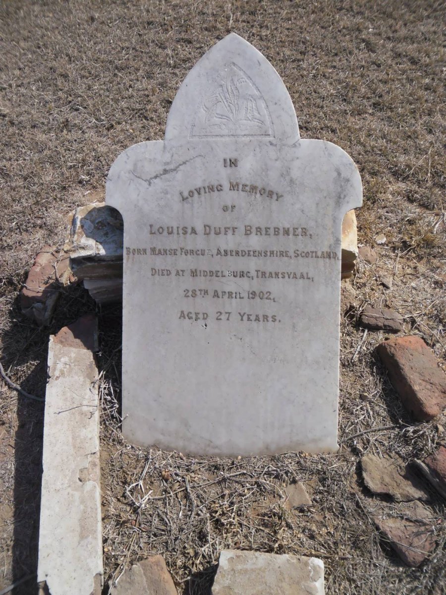 BREBNER Louisa Duff -1902