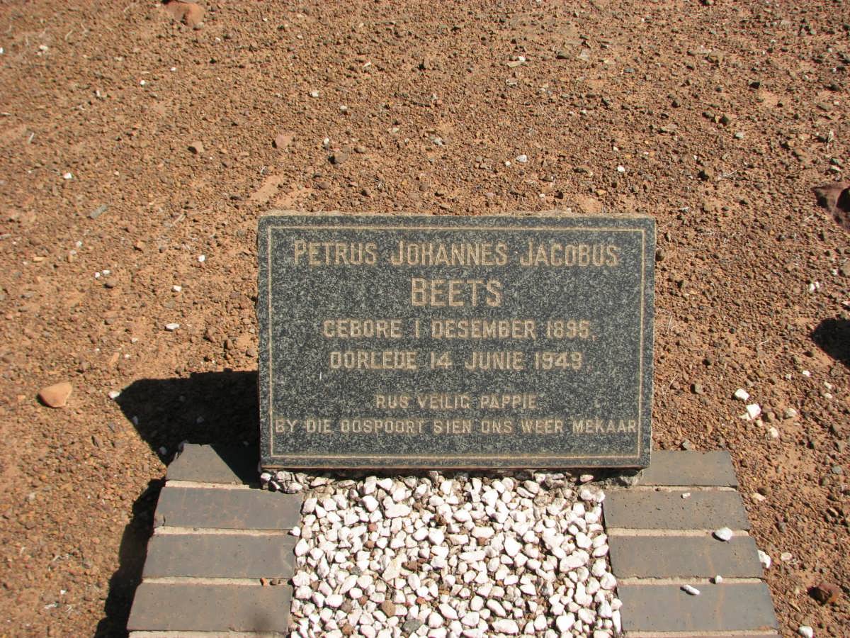 BEETS Petrus Johannes Jacobus 1895-1949