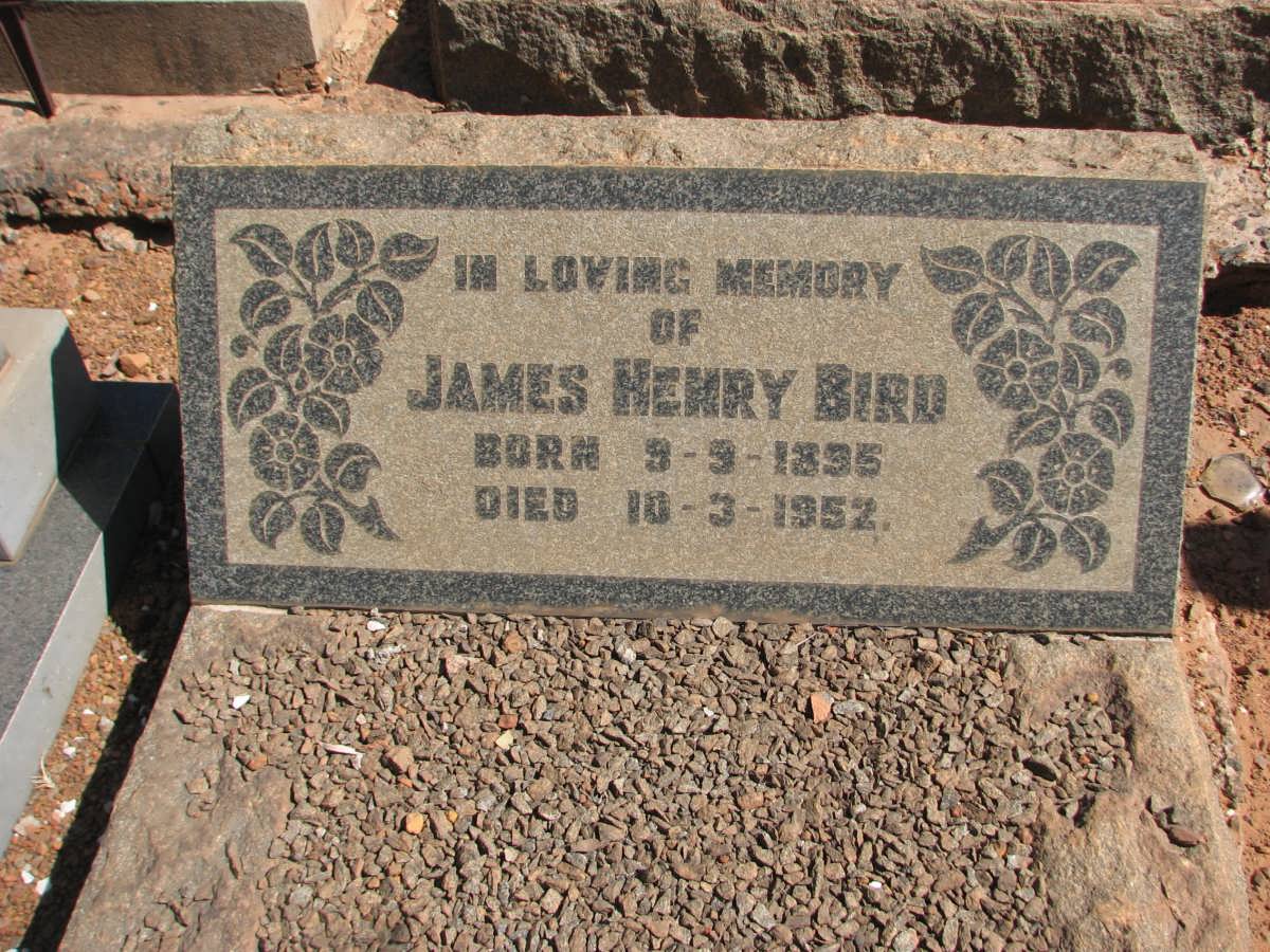 BIRD James Henry 1895-1952