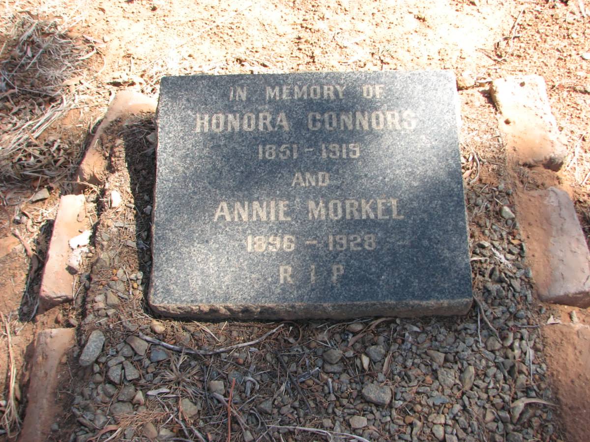 CONNORS Honora 1851-1919 :: MORKEL Annie 1896-1928
