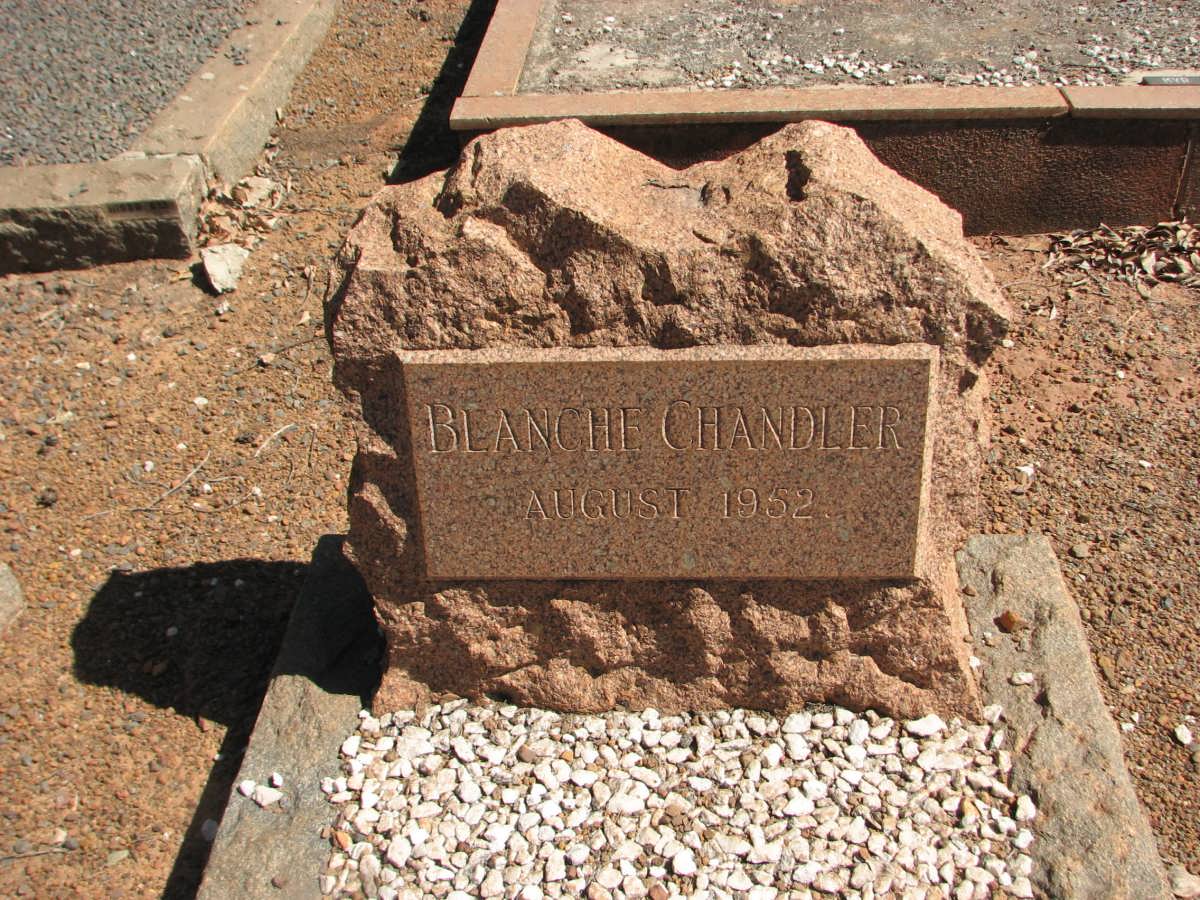 CHANDLER Blanche -1952