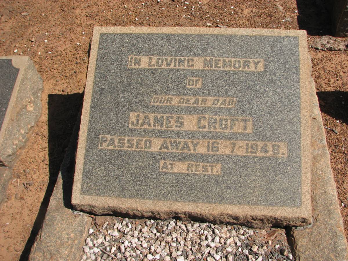 CROFT James -1948