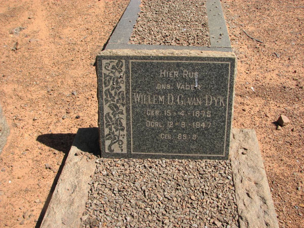 DYK Willem D.G., van 1875-1947
