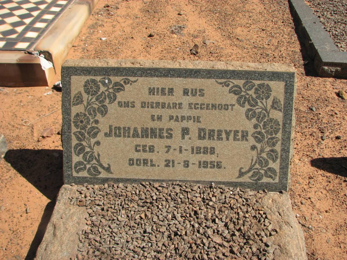 DREYER Johannes P. 1888-1956