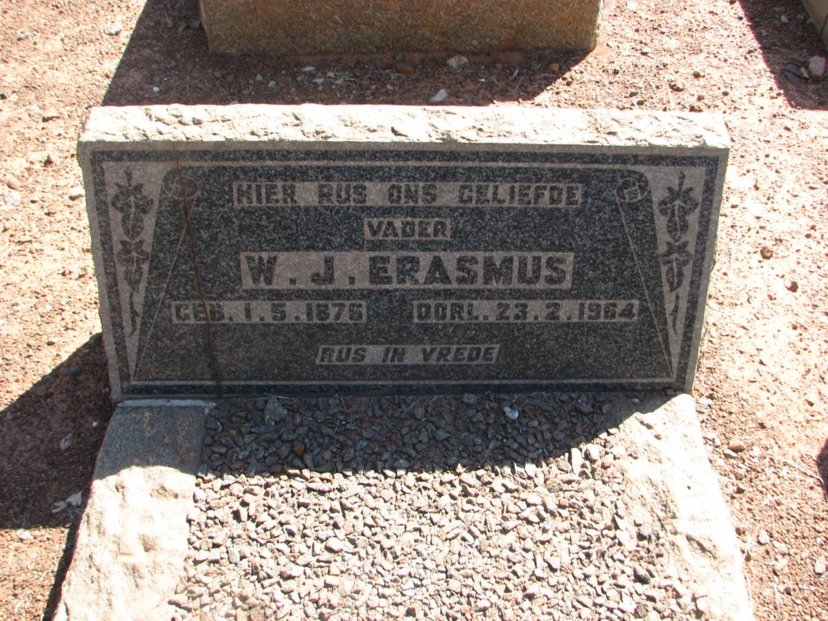 ERASMUS W.J. 1875-1964