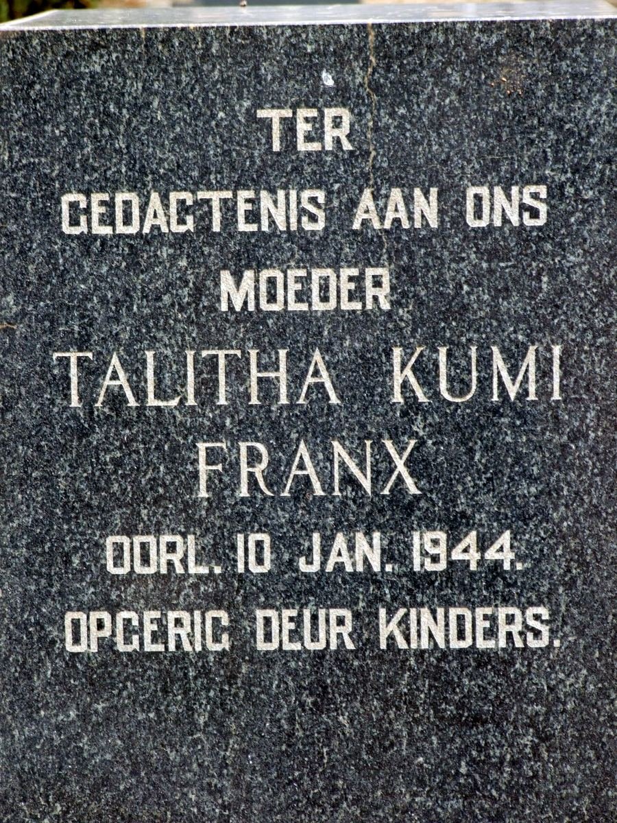 FRANX Talitha Kumi -1944 #2