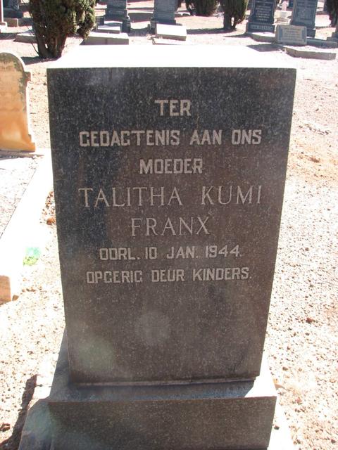 FRANX Talitha Kumi -1944 #1