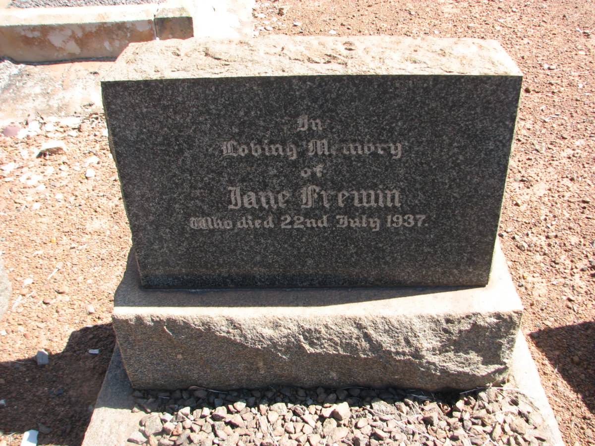 FREWIN Jane -1937