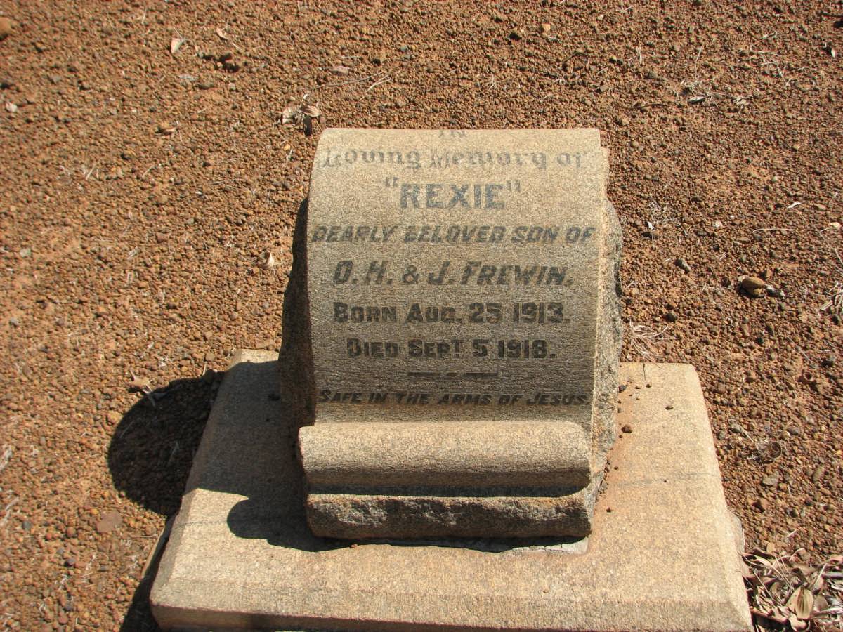 FREWIN Rexie 1913-1918