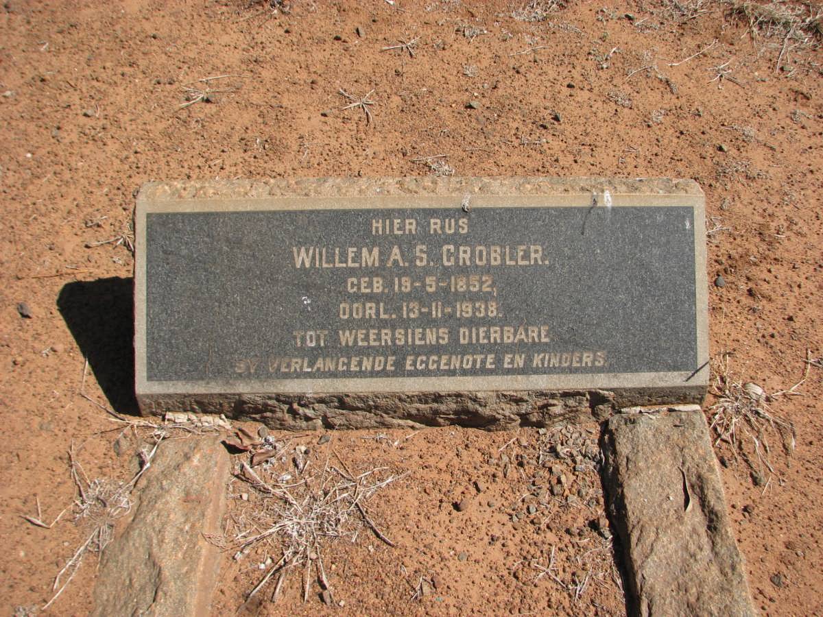 GROBLER Willem A.S. 1852-1938