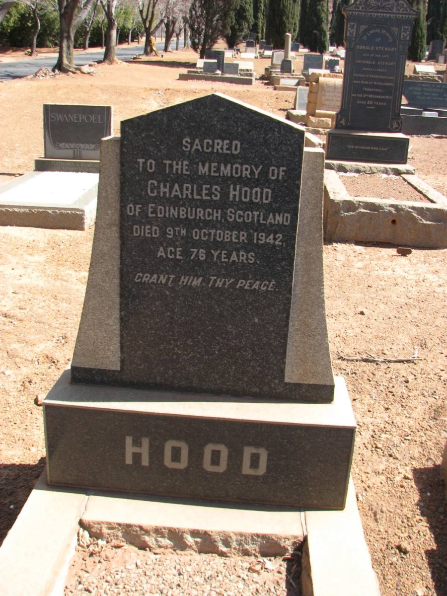 HOOD Charles -1942