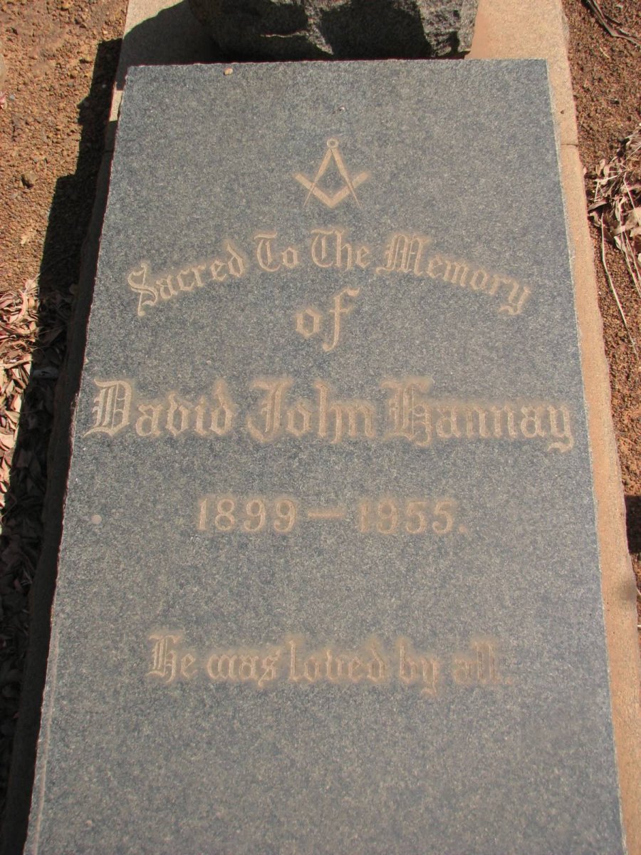 HANNAY David John 1899-1955