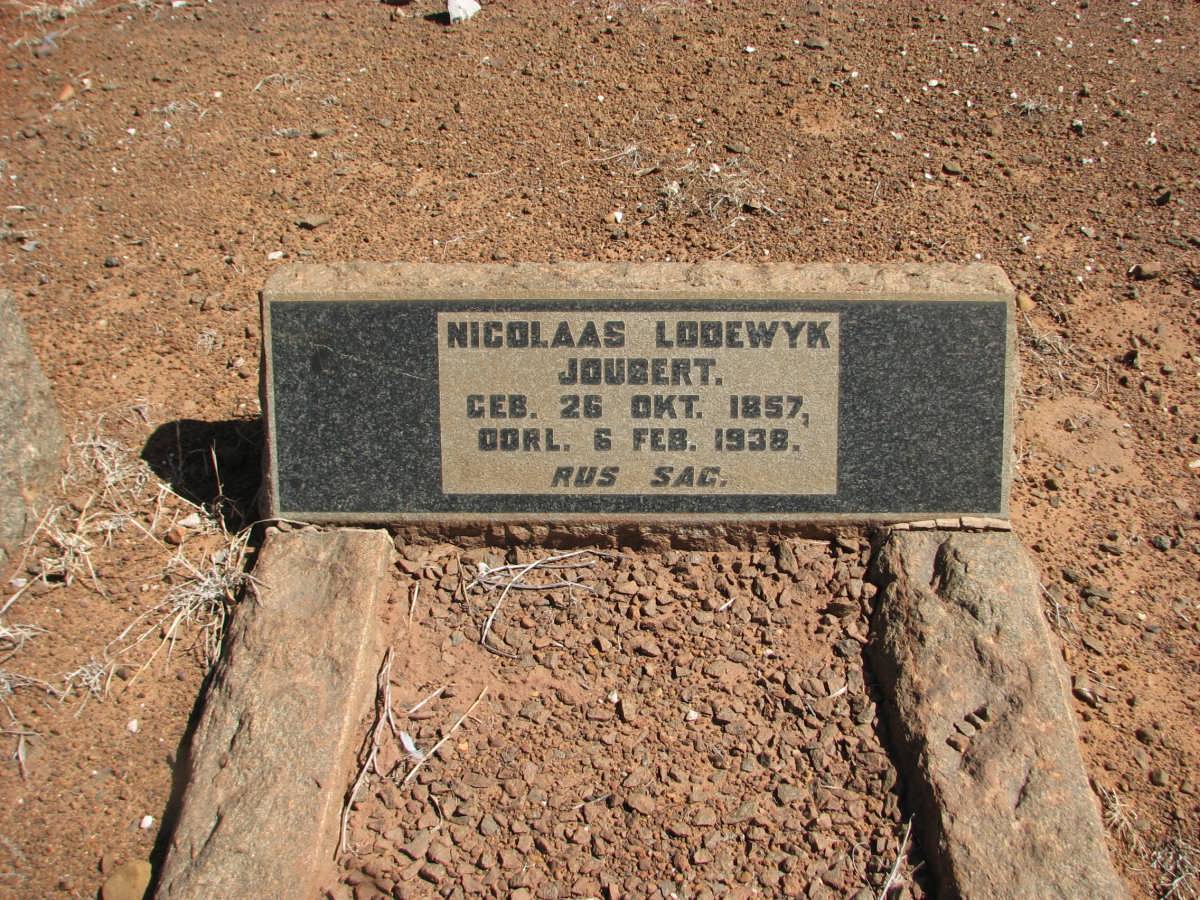 JOUBERT Nicolaas Lodewyk 1857-1938