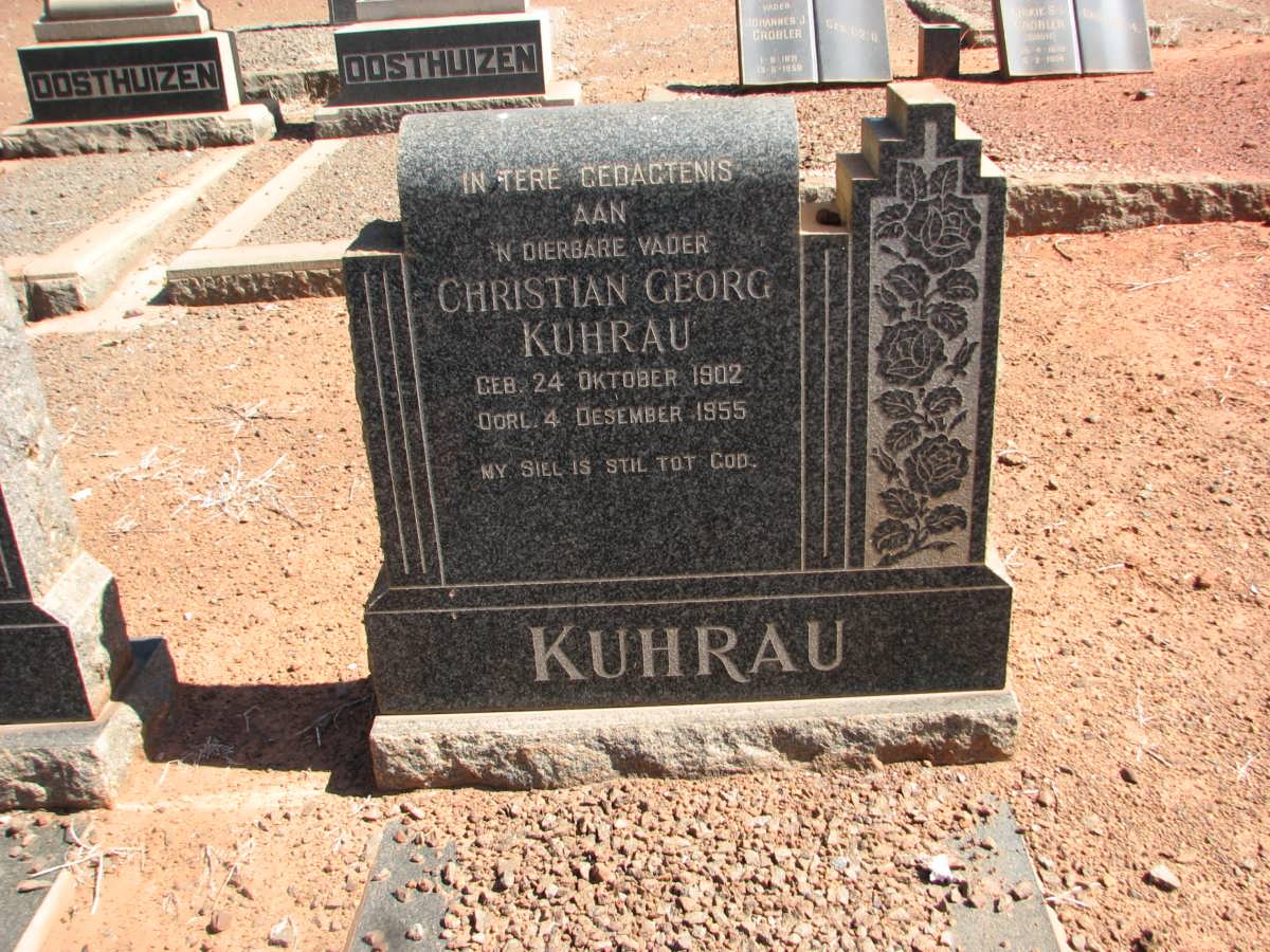 KUHRAU Christian Georg 1902-1955