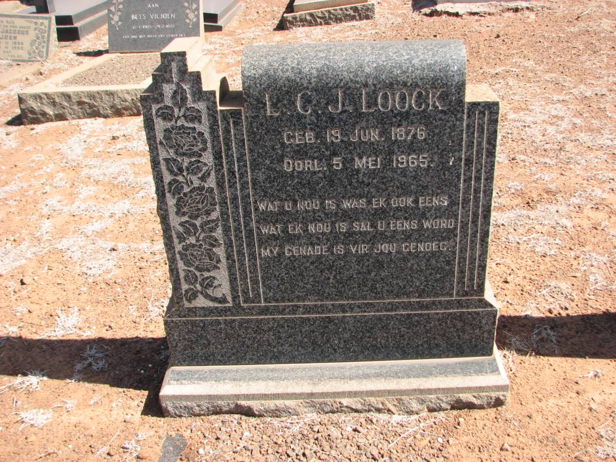 LOOCK L.C.J. 1876-1965