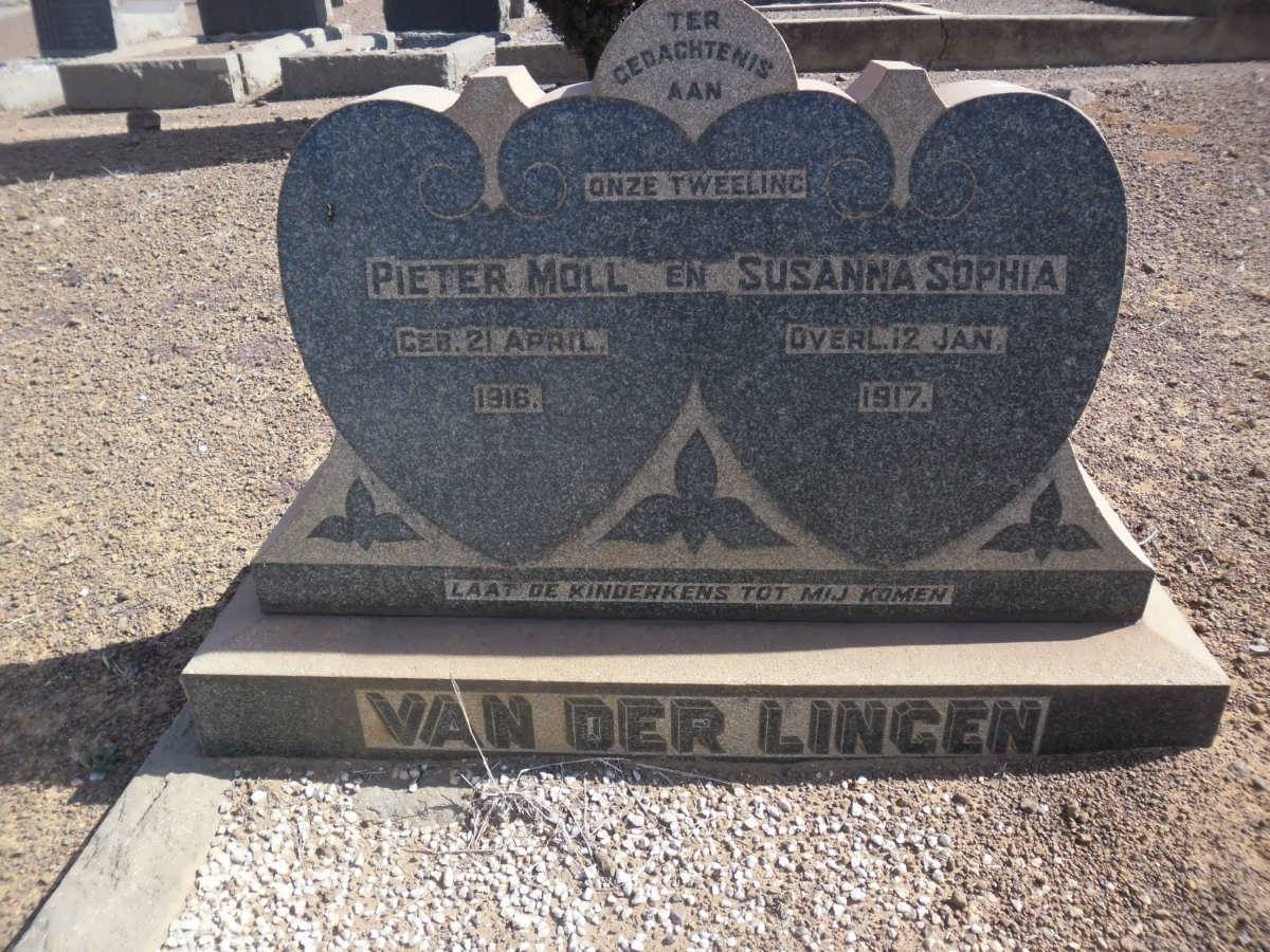 LINGEN Pieter Moll, van der -1916 &amp; Susanna Sophia -1917