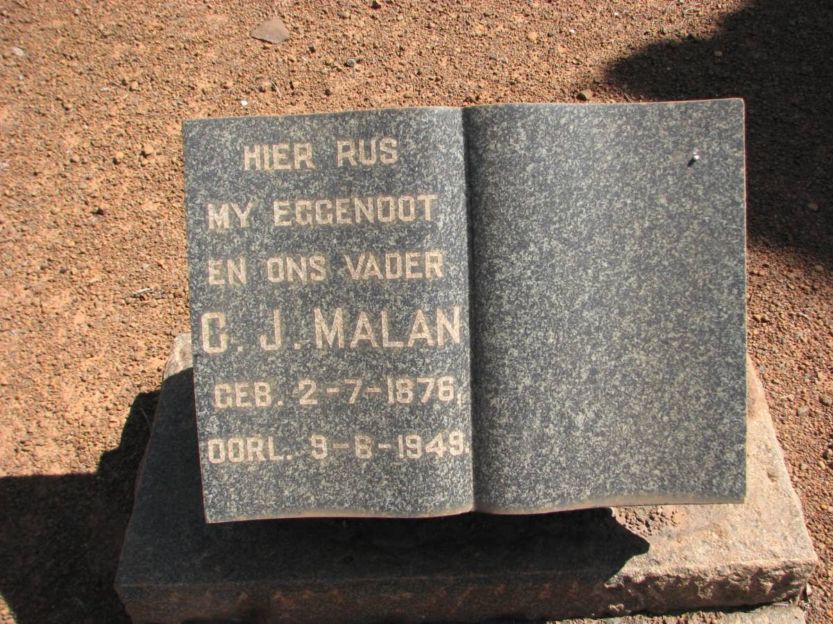 MALAN C.J. 1876-1949