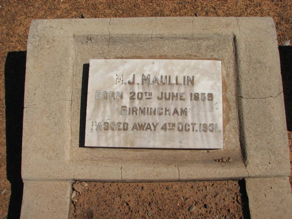 MAULLIN M.J. 1859-1931