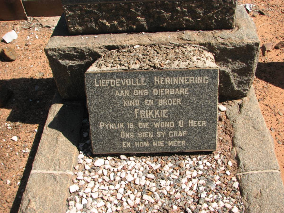 MOOLMAN Frederich Carl 1907-1948 :: MOOLMAN Frikkie #2