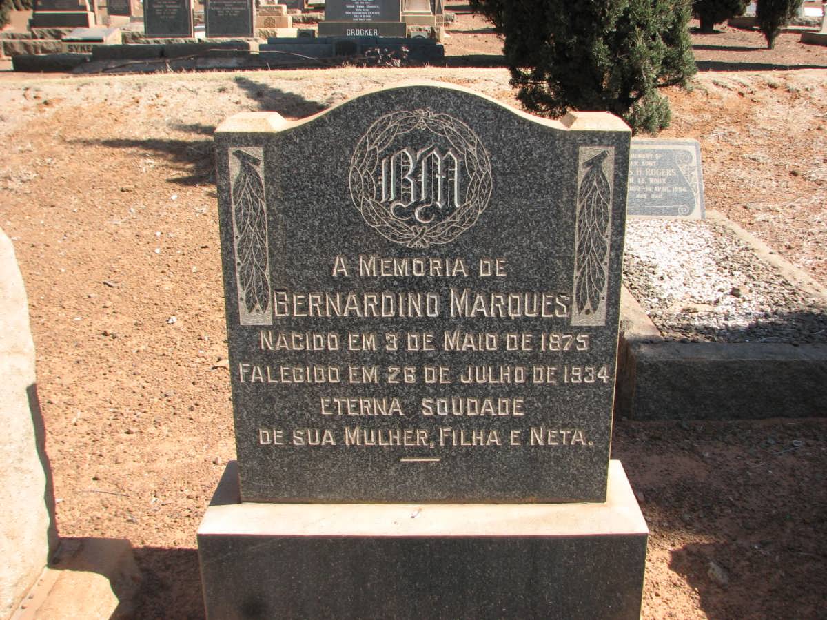 MARQUES Bernardino 1875-1934