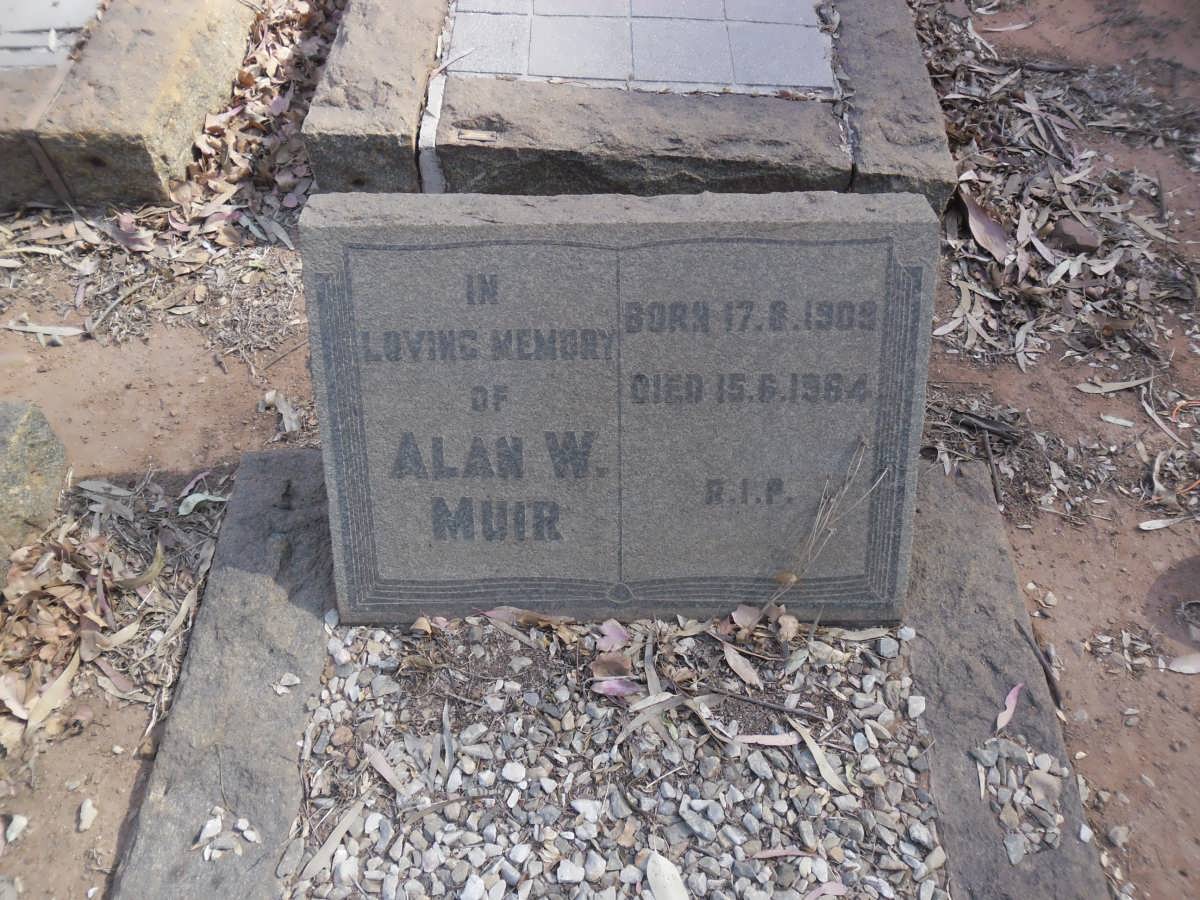 MUIR Alan W. 1909-1964