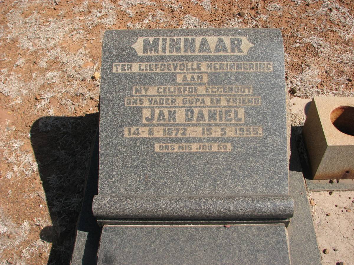 MINNAAR Jan Daniel 1872-1955 & Johanna Gerharda Stefina 1877-1959 #1
