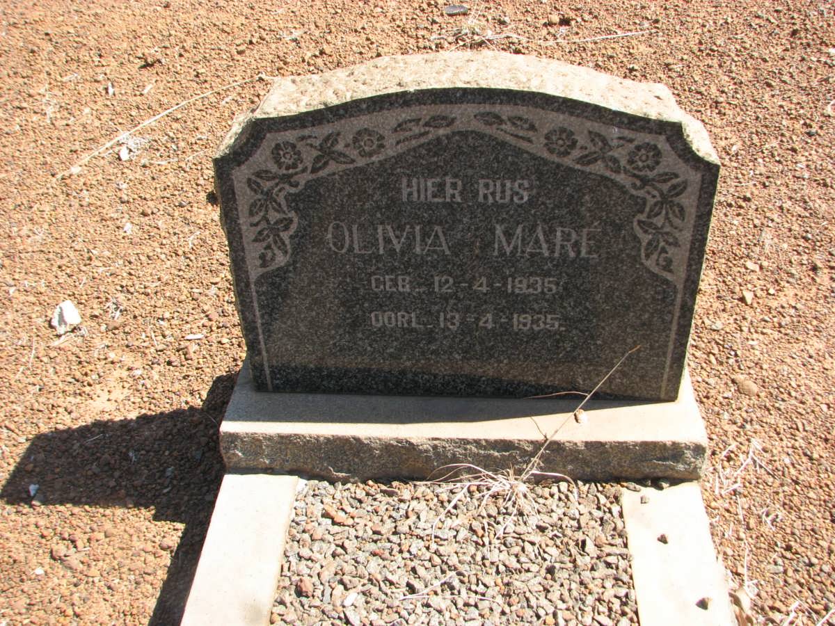 MARÉ Olivia 1935-1935