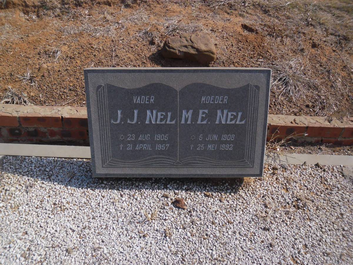 NEL J.J. 1905-1957 &amp; M.E. 1908-1992