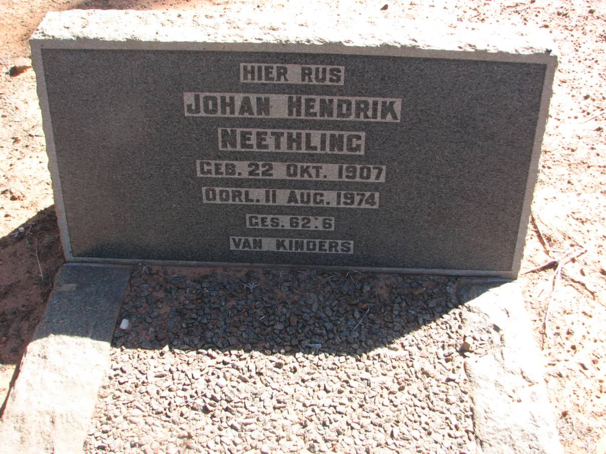 NEETHLING Johan Hendrik 1907-1974