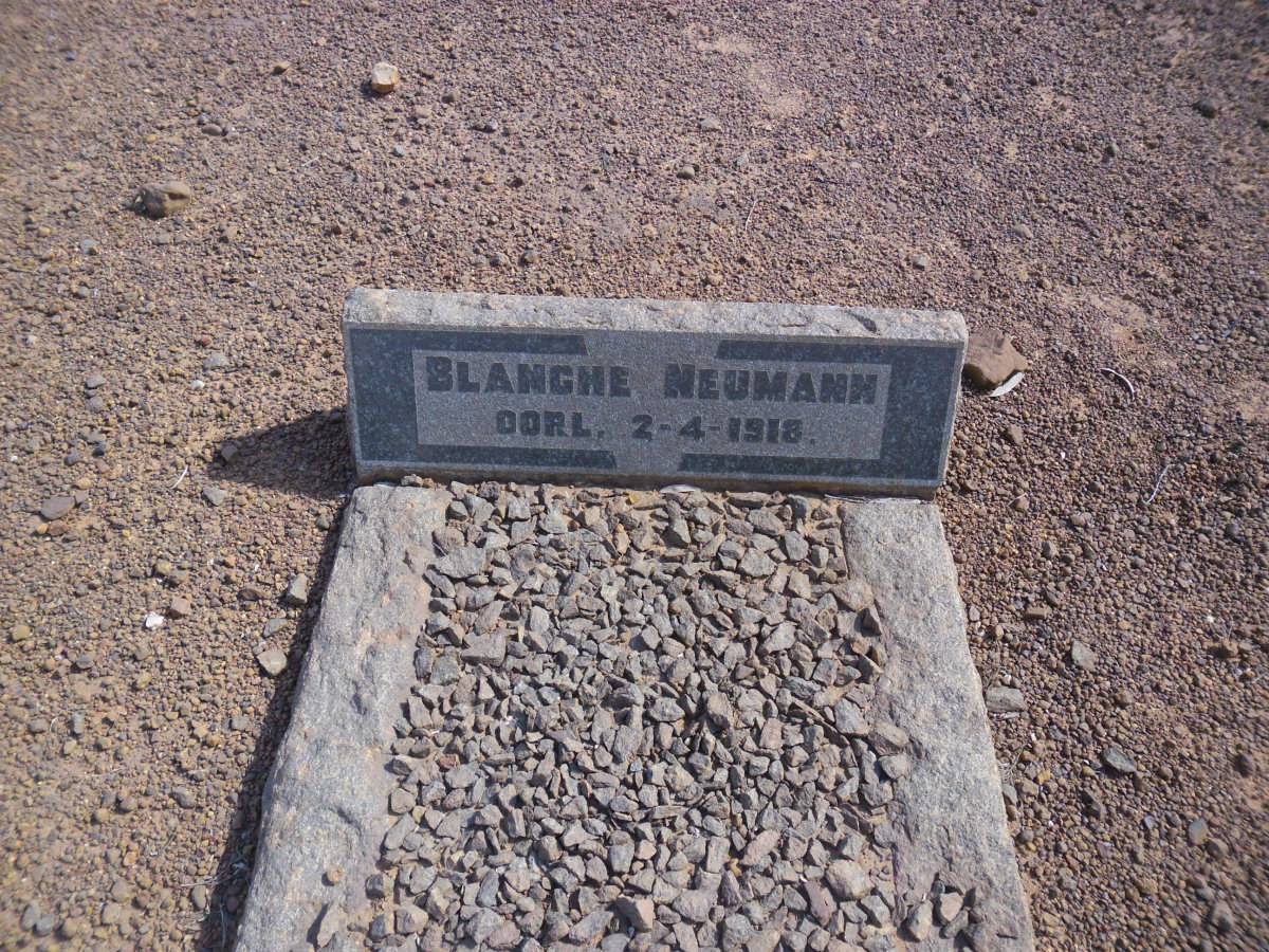 NEUMANN Blanche -1918