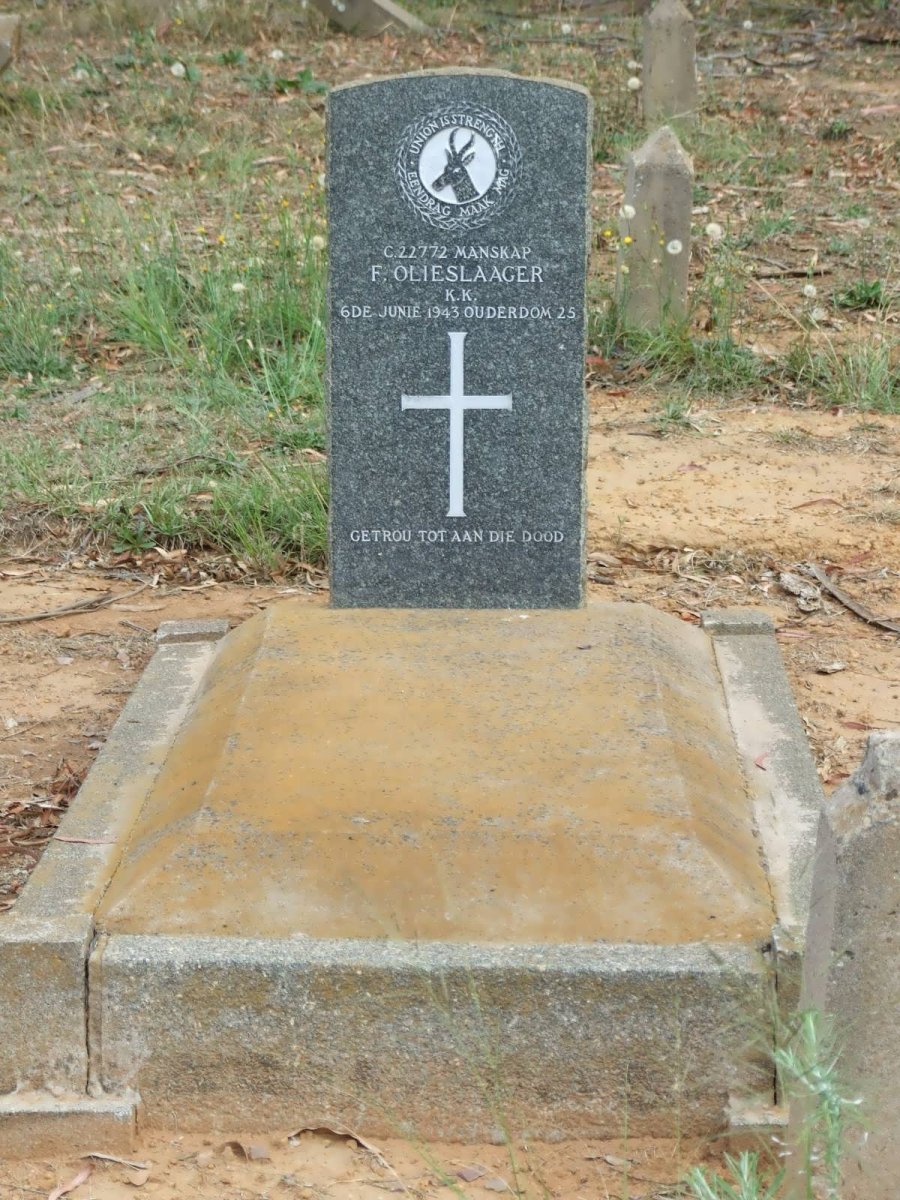 OLIESLAAGER F. –1943 #1