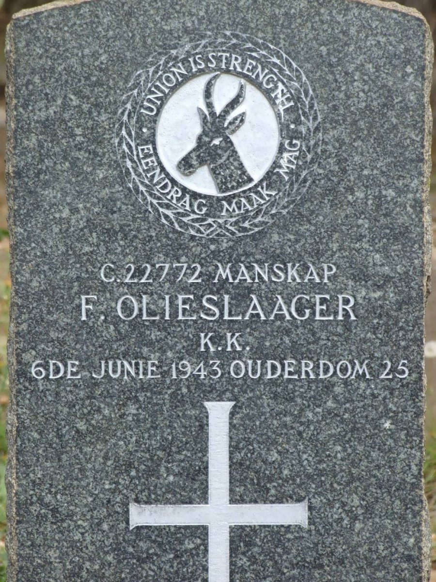 OLIESLAAGER F. –1943 #2