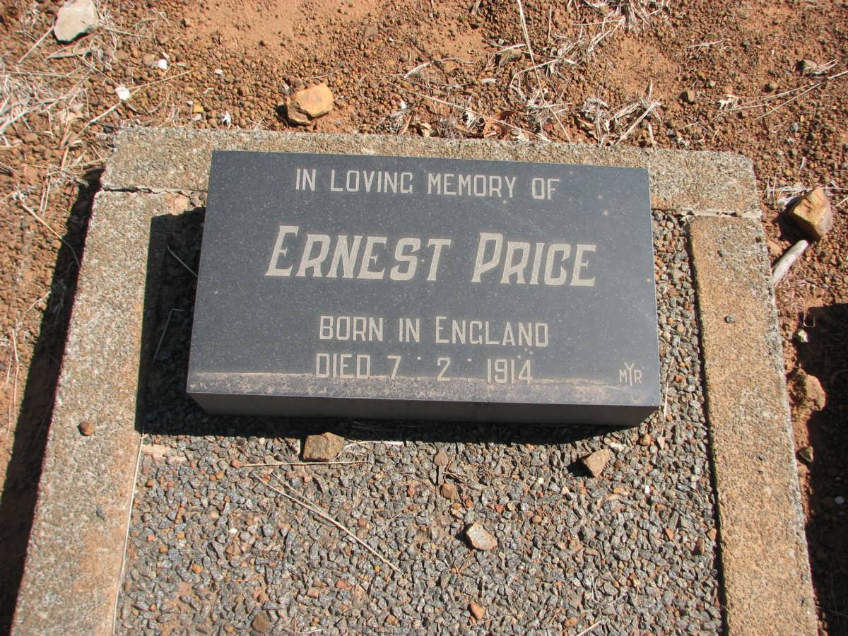 PRICE Ernest -1914