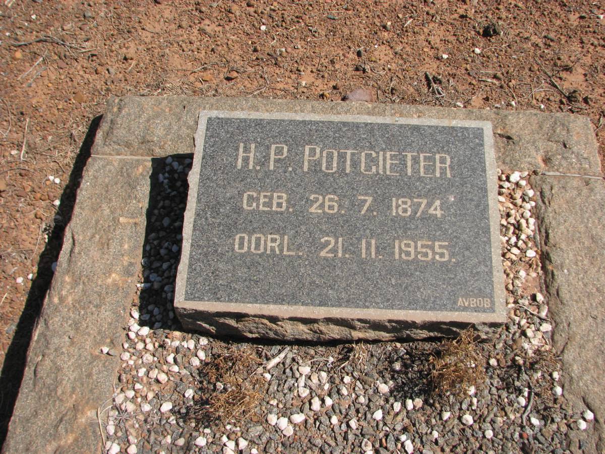 POTGIETER H.P. 1874-1955