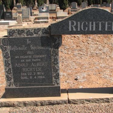 RICHTER Adolf Albert 1874-1964