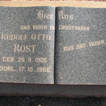 ROST Rudolf Otto 1905-1956