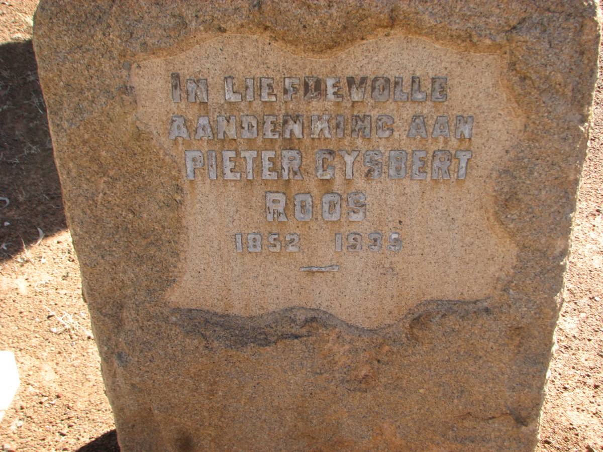 ROOS Pieter Gysbert 1852-1935