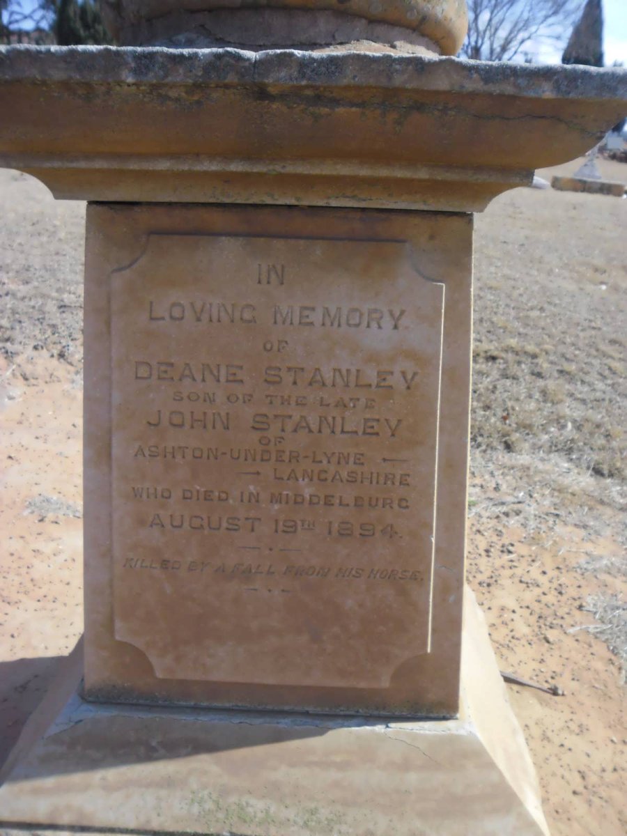 STANLEY Deane -1894
