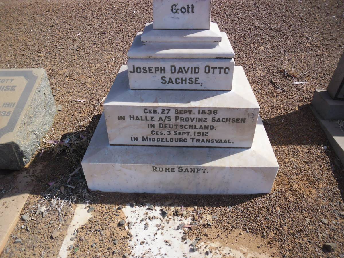 SACHSE Joseph David Otto 1836-1912