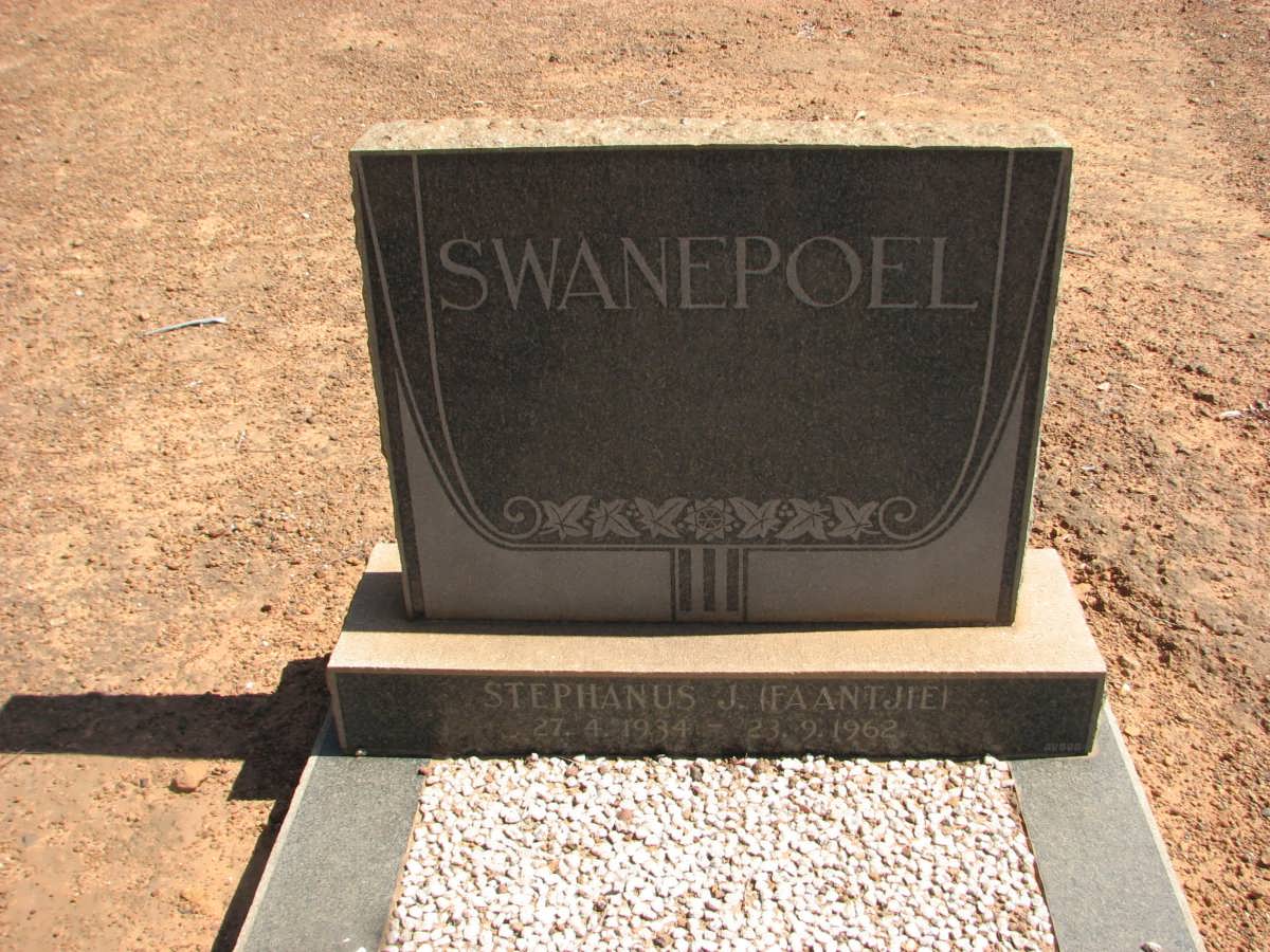 SWANEPOEL Stephanus J. 1934-1962