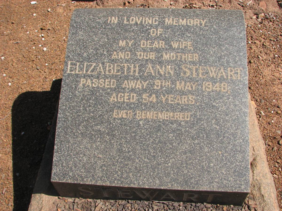 STEWART Elizabeth Ann -1949