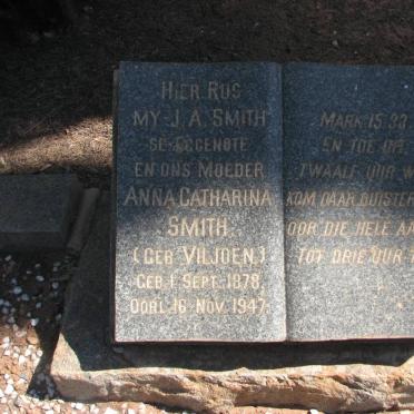 SMITH Anna Catharina nee VILJOEN 1878-1947