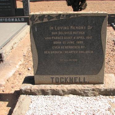 TOCKNELL 18?5-1947