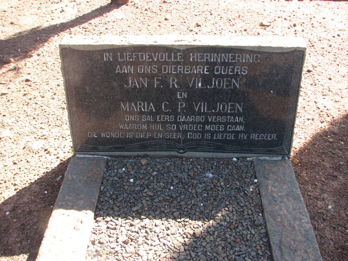 VILJOEN Jan F.R. &amp; Maria C.P. 