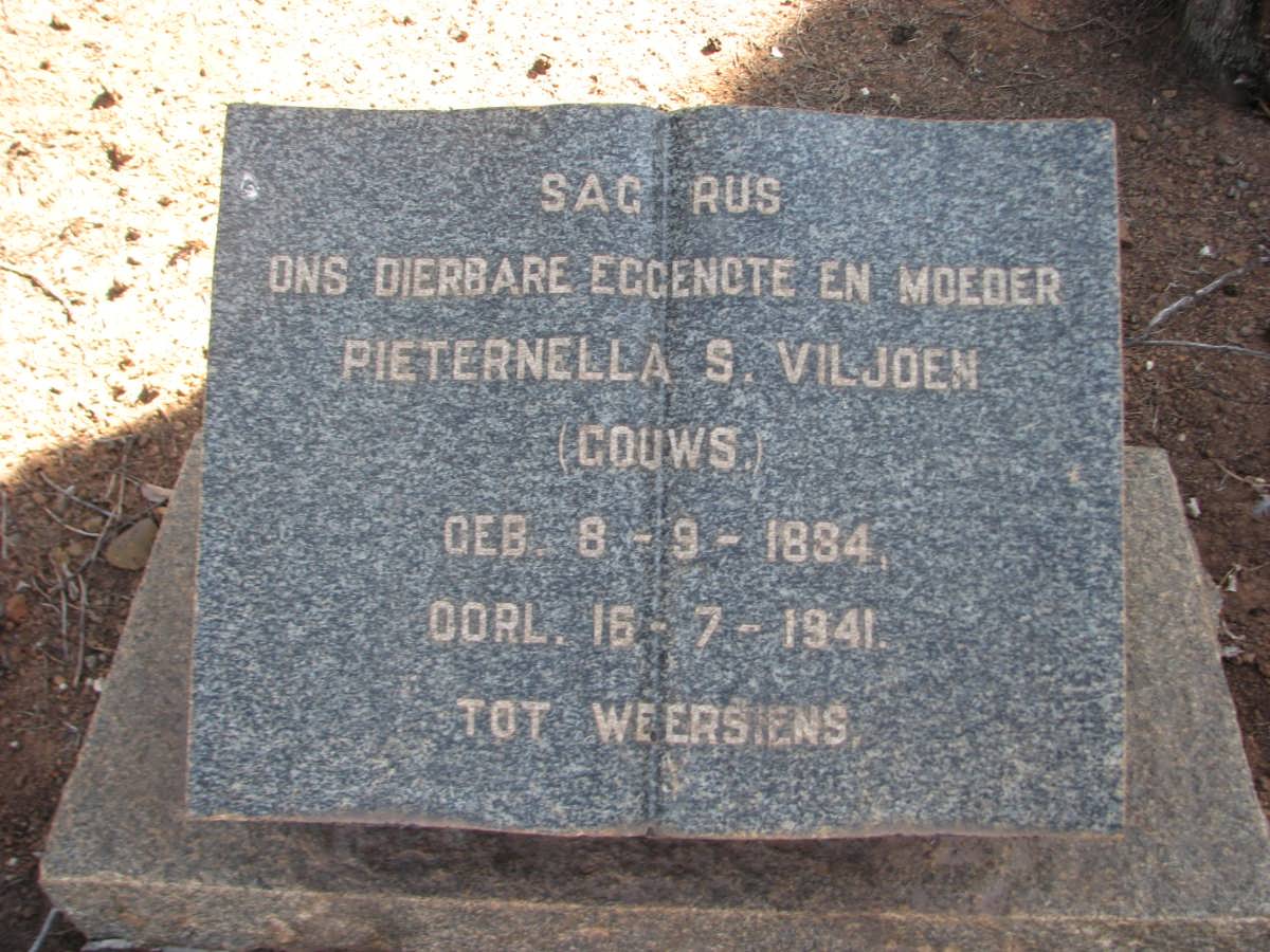 VILJOEN Pieternella S. nee GOUWS 1884-1941