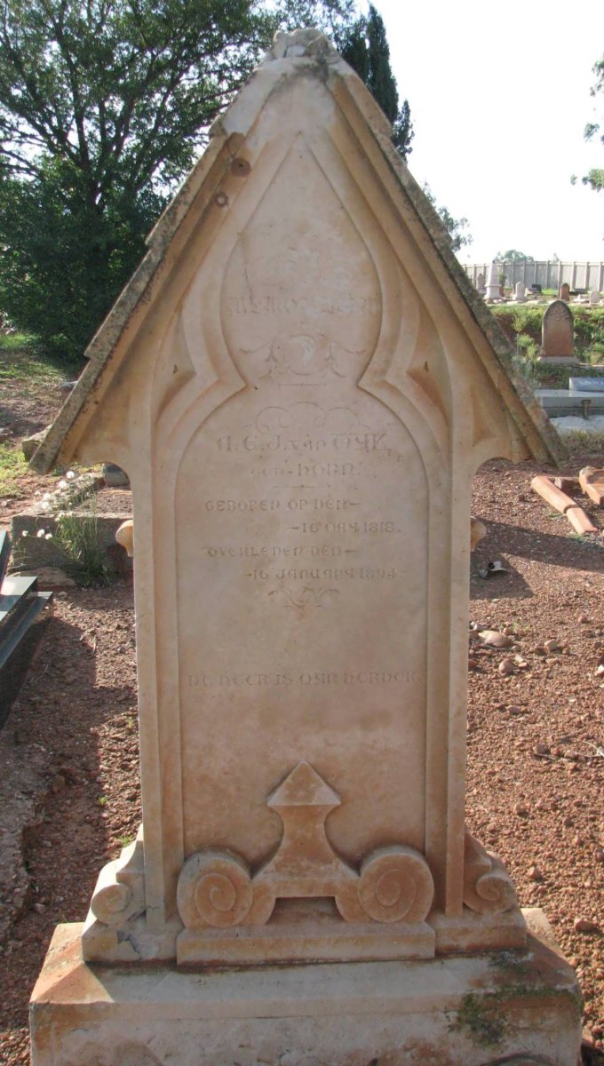WYK A.E.J., van nee HORN 1818-1894